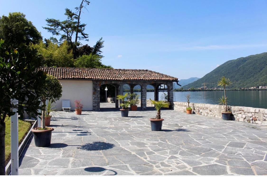 Holiday On The Lake Lugano Bissone Luaran gambar